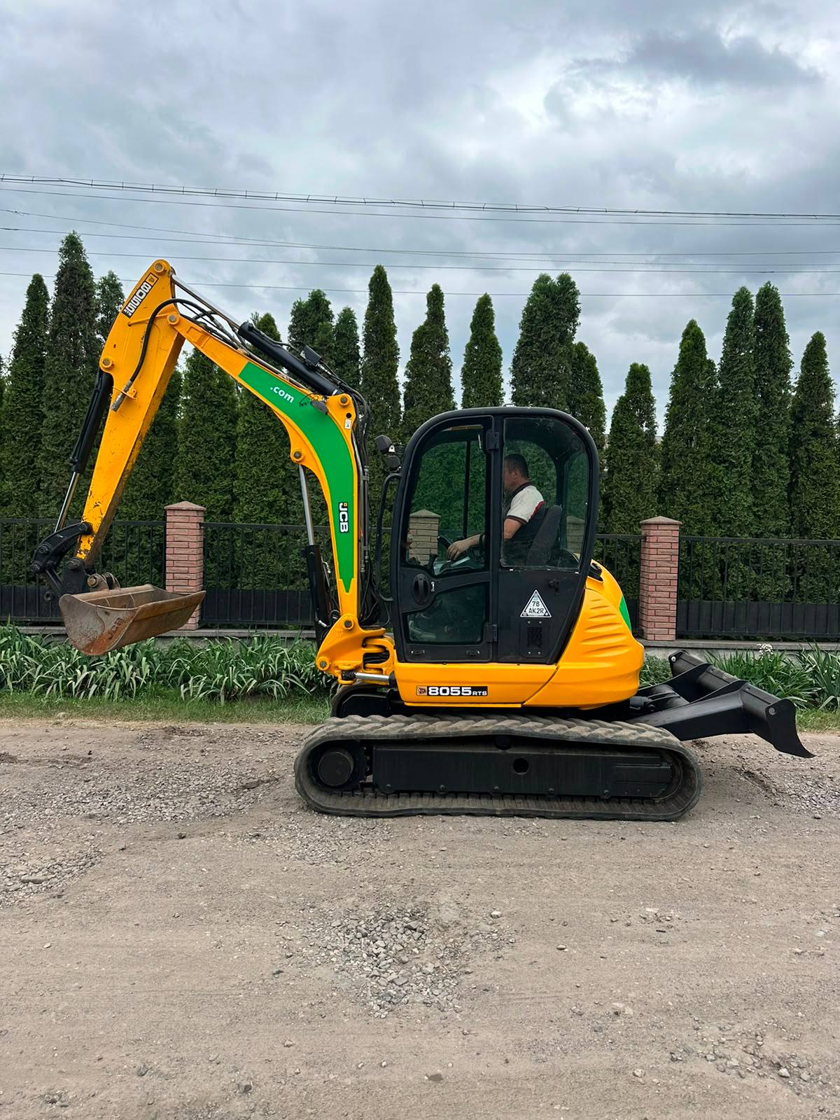 JCB 8055 2014 — міні-екскаватор